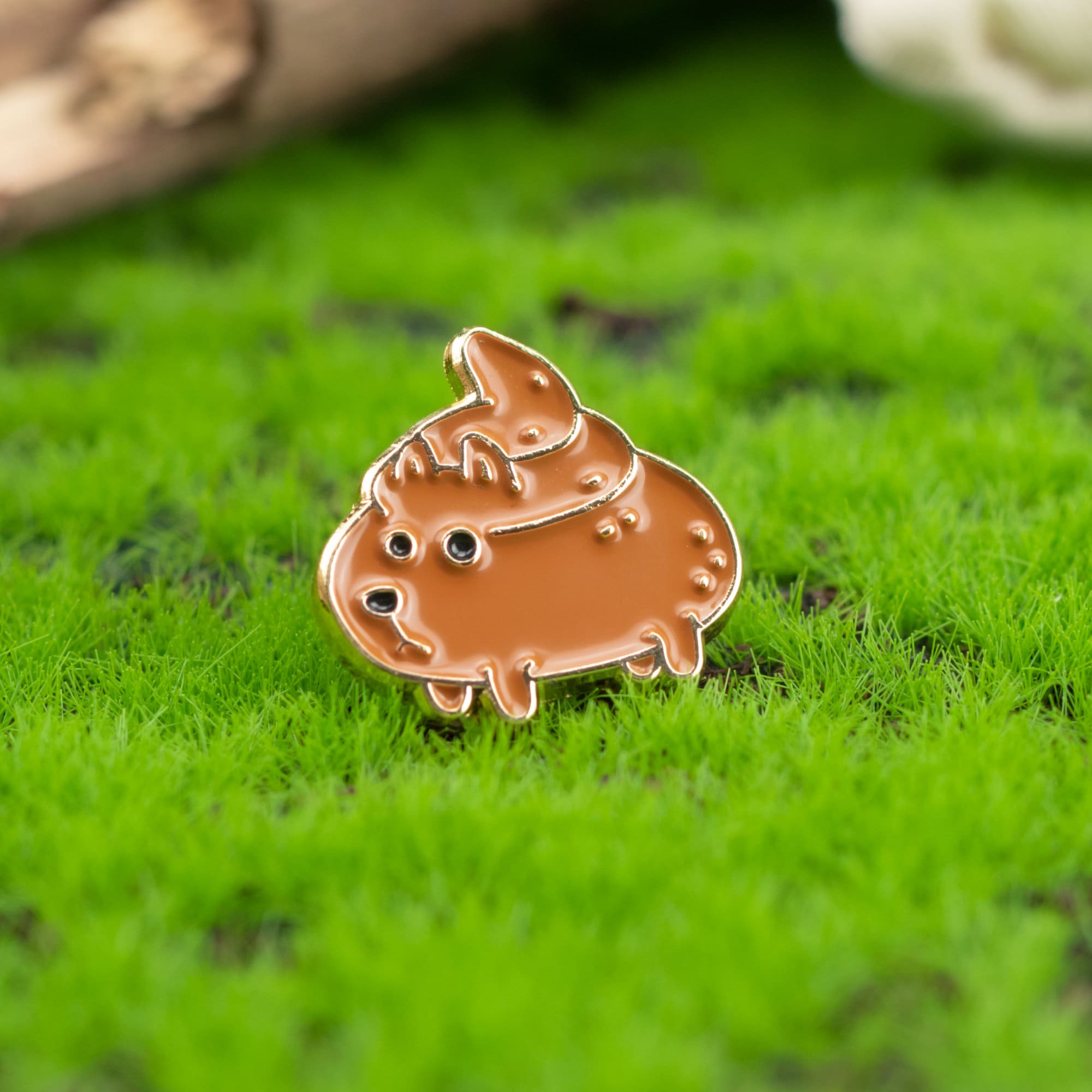 Dog Poop Enamel Pin