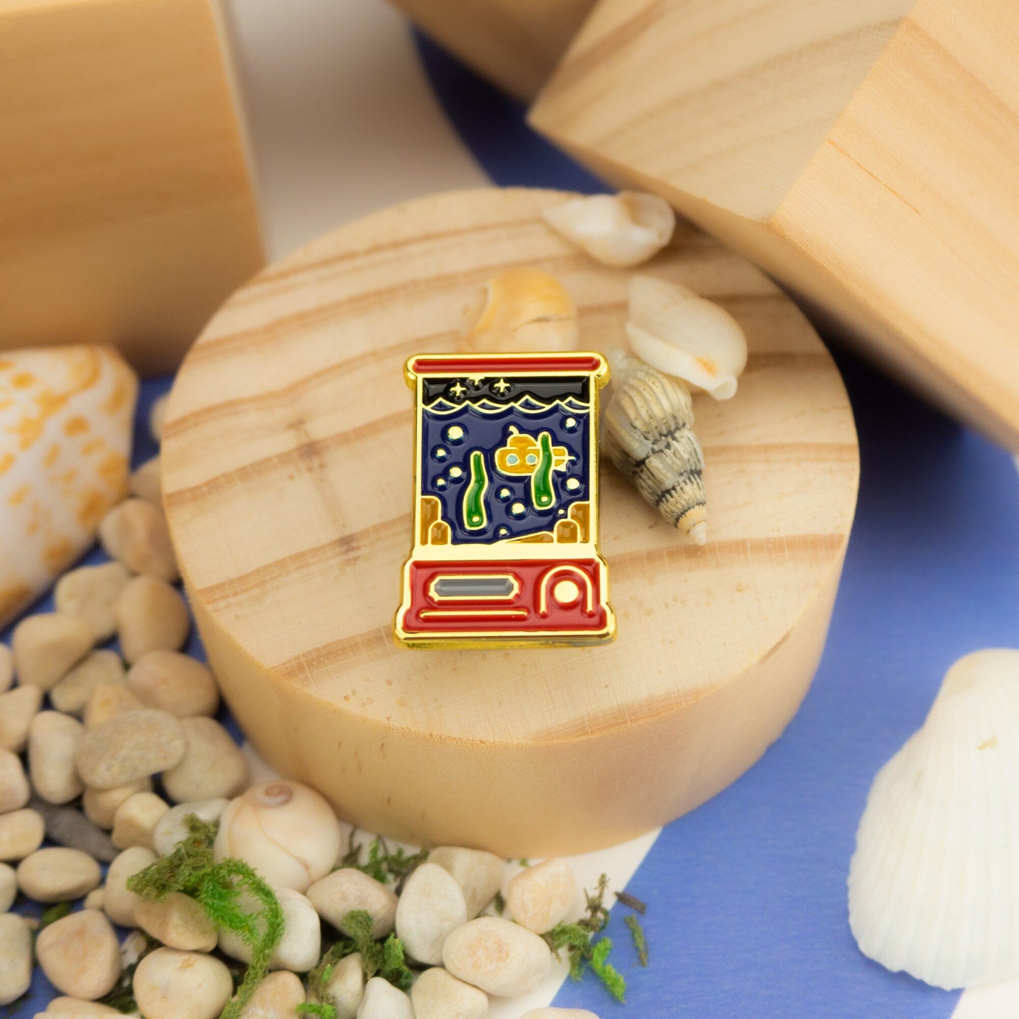 Deep Sea Game Enamel Pin