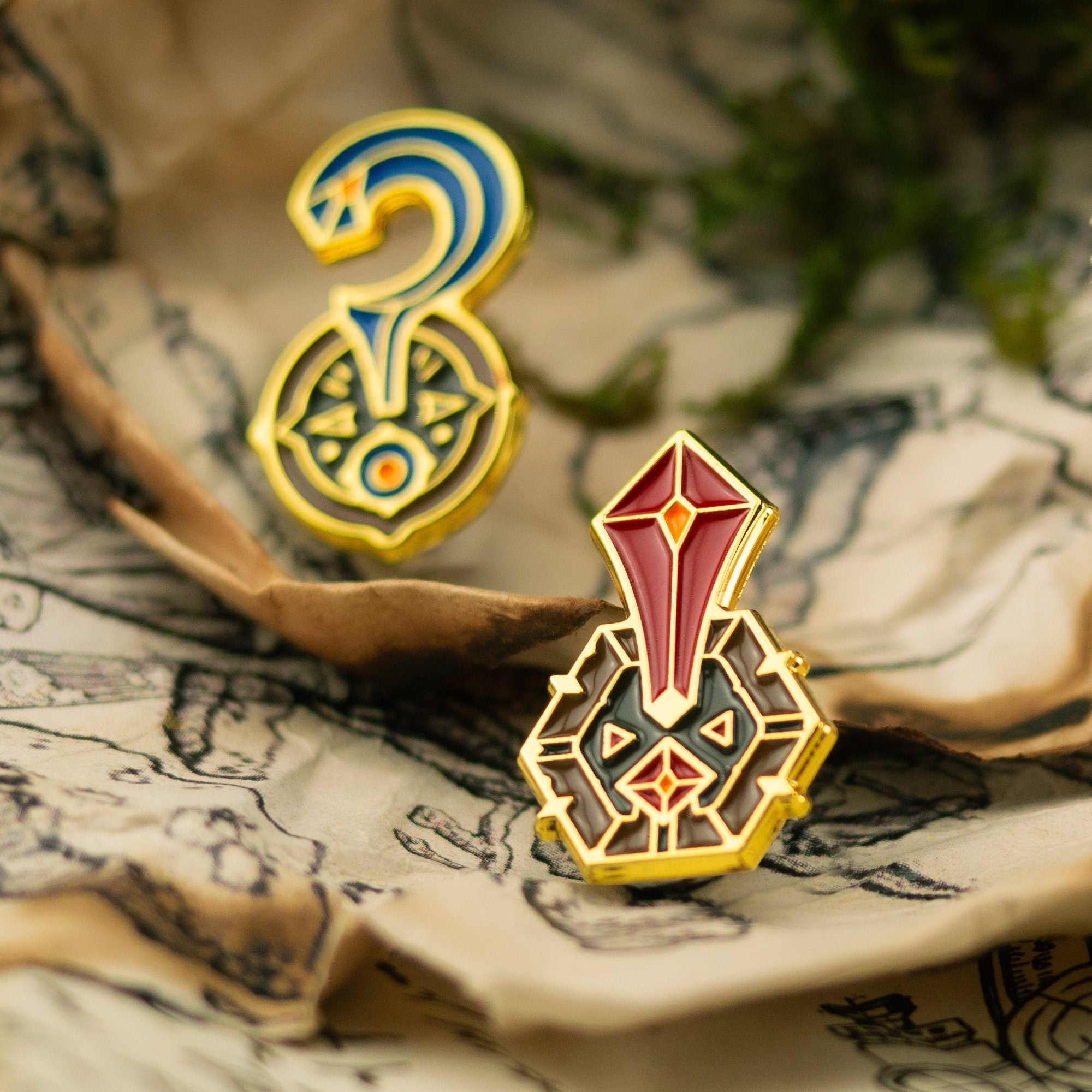 Quest Marker Enamel Pins