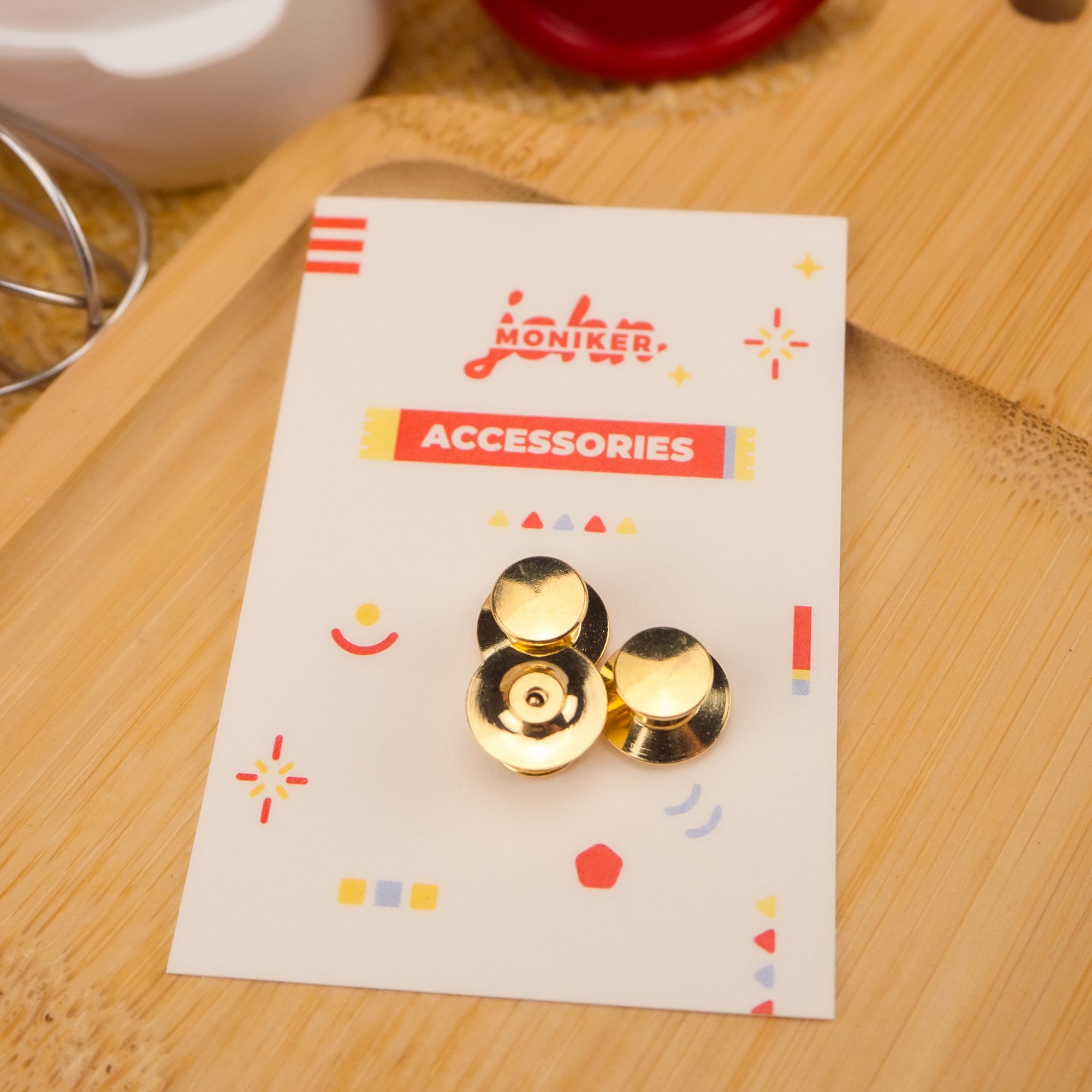 Flathead Locking Pin Back (Pack of 3)