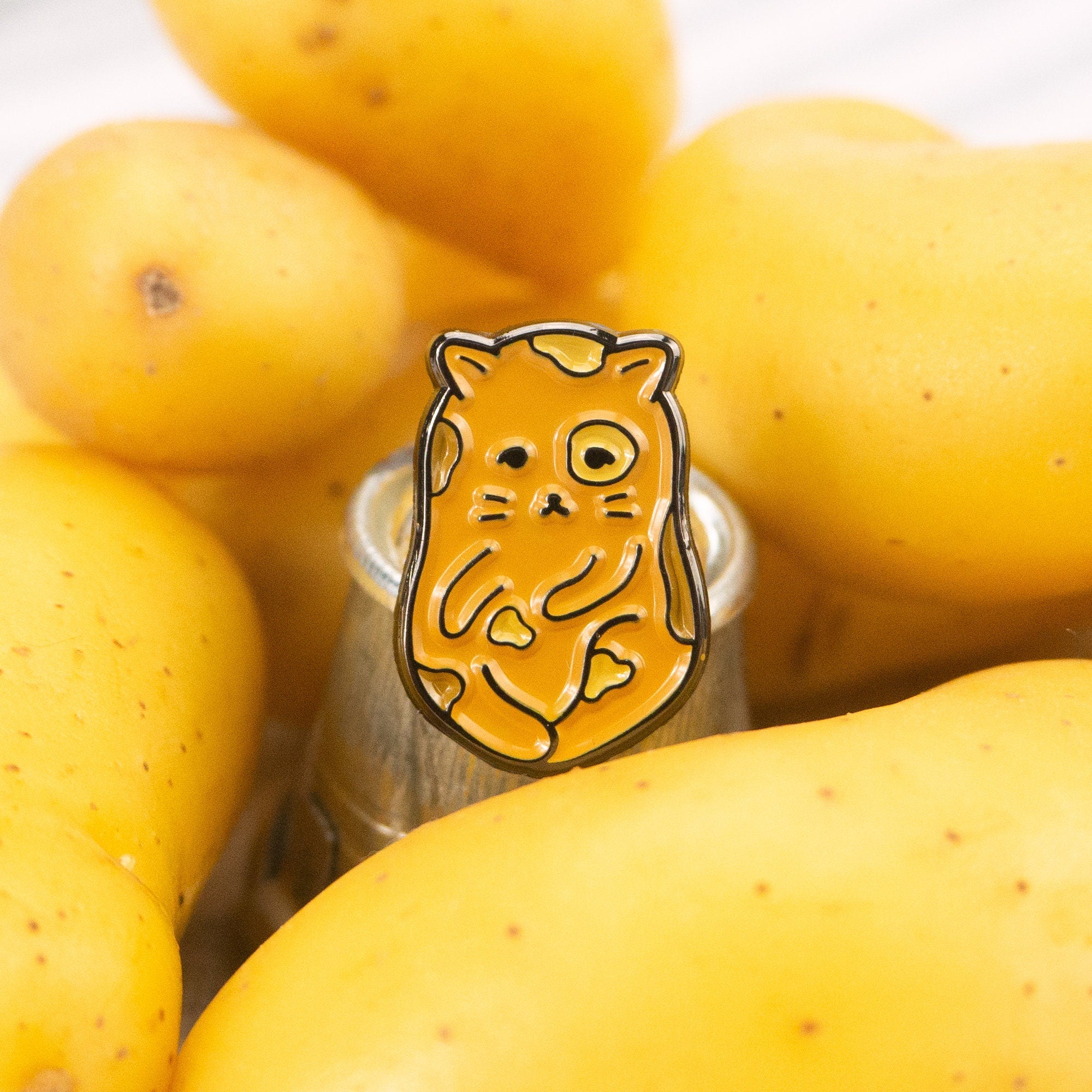 Purrtato Enamel Pin