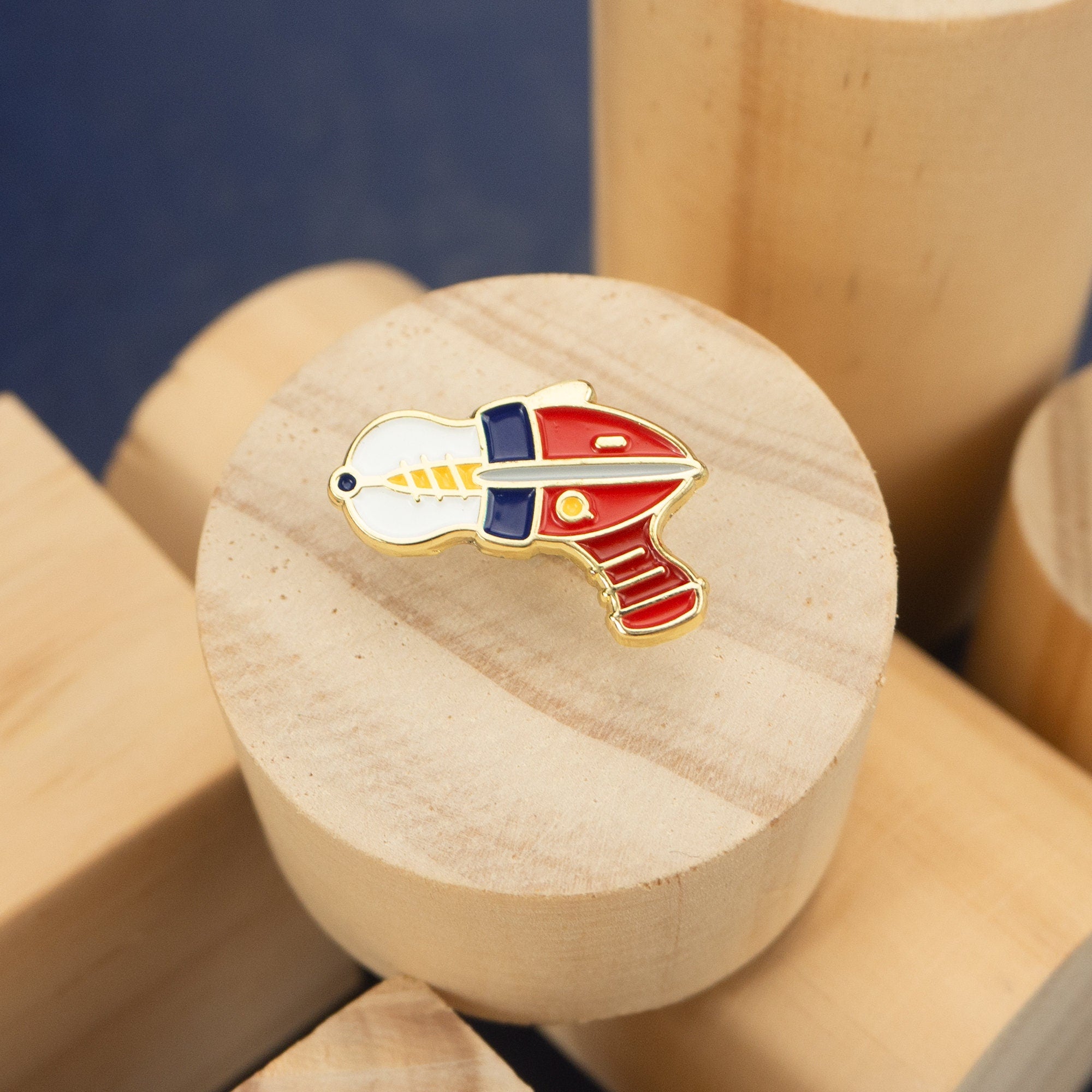 Ray Gun Enamel Pin