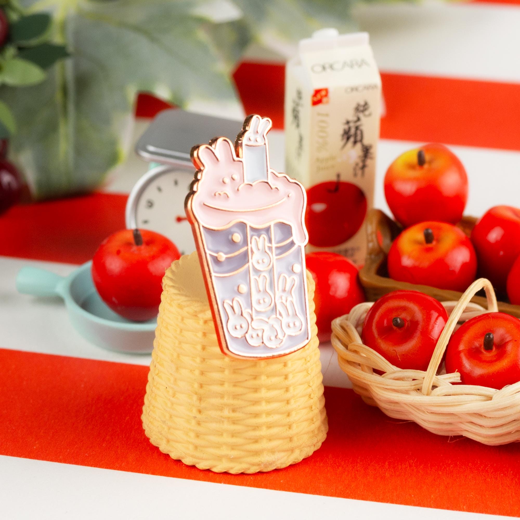 Boba Bunnies Enamel Pin