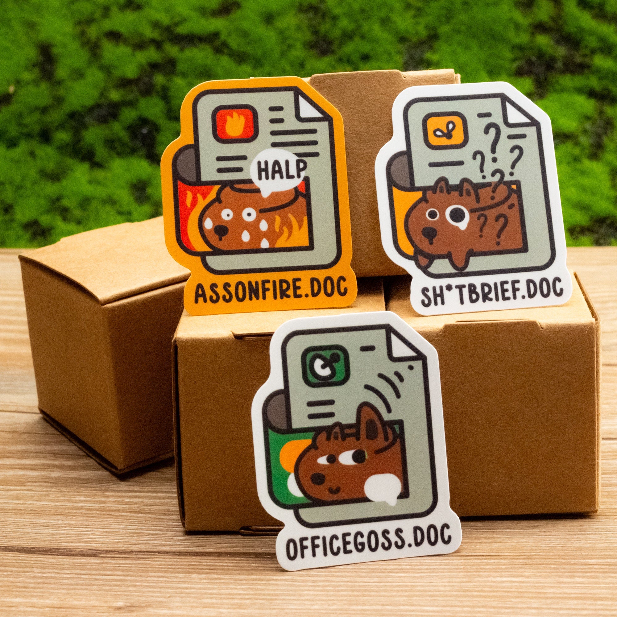 Dog Poop Sticker Pack Season 3 - File Edition