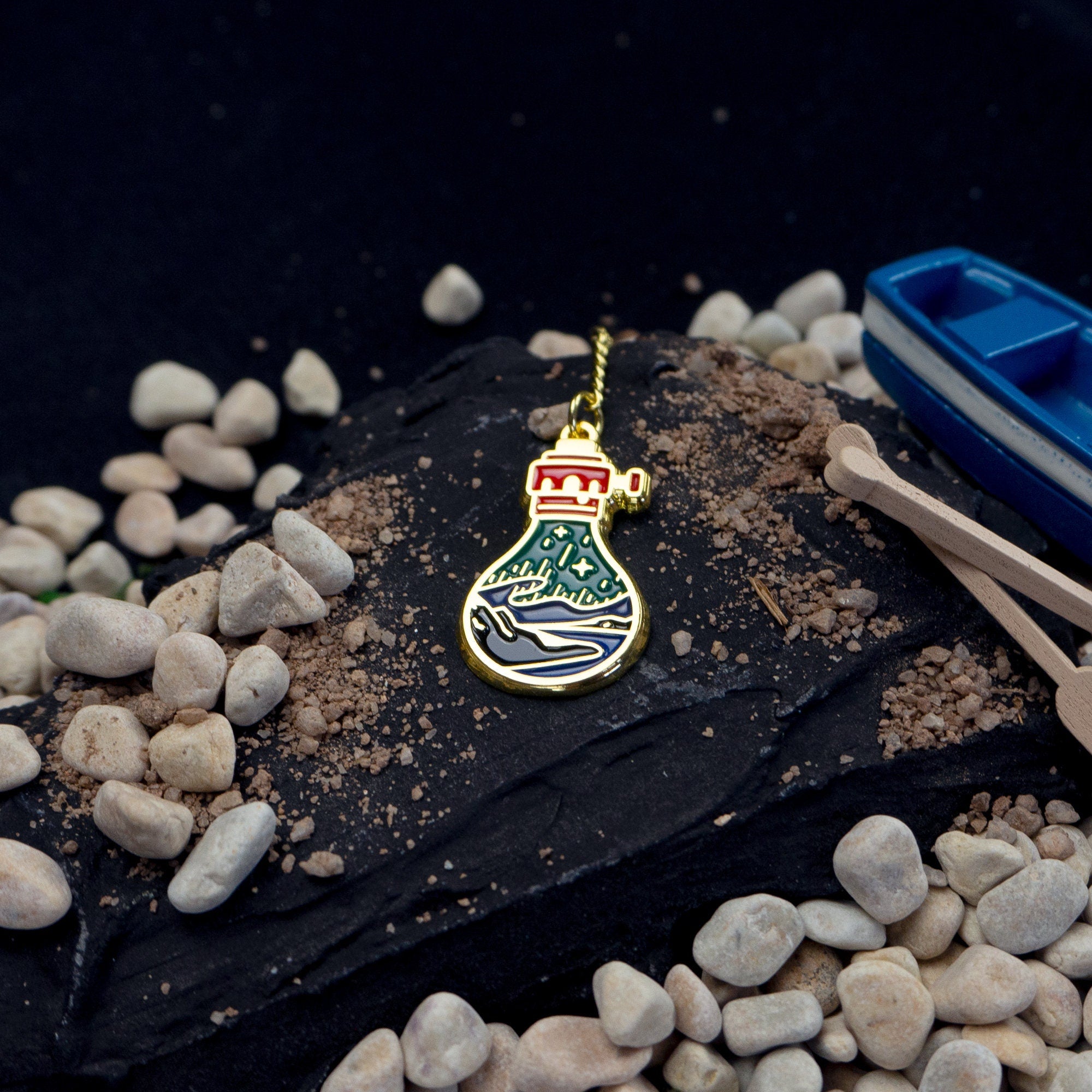 Northern Lights Enamel Pin