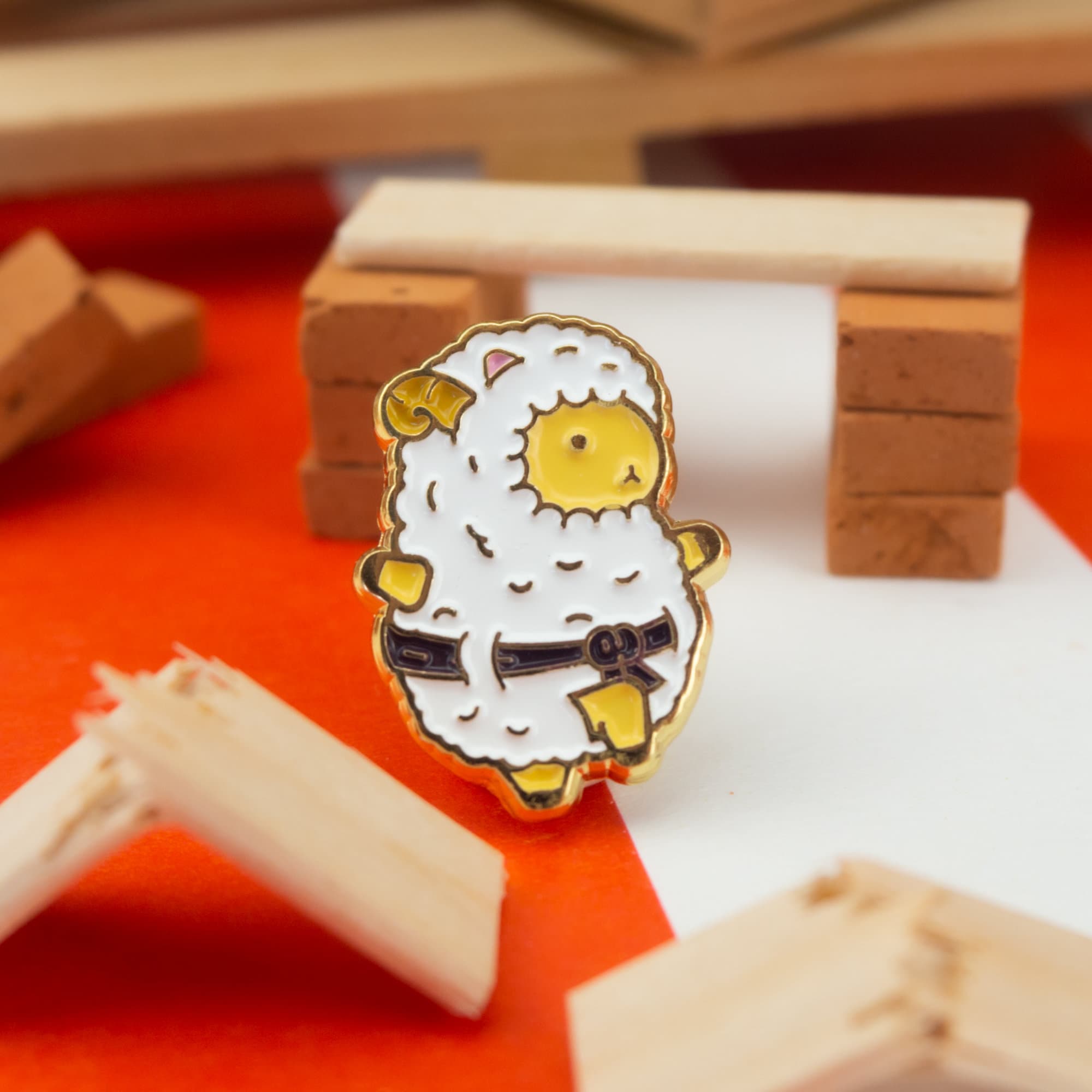 Karate Kid Enamel Pin