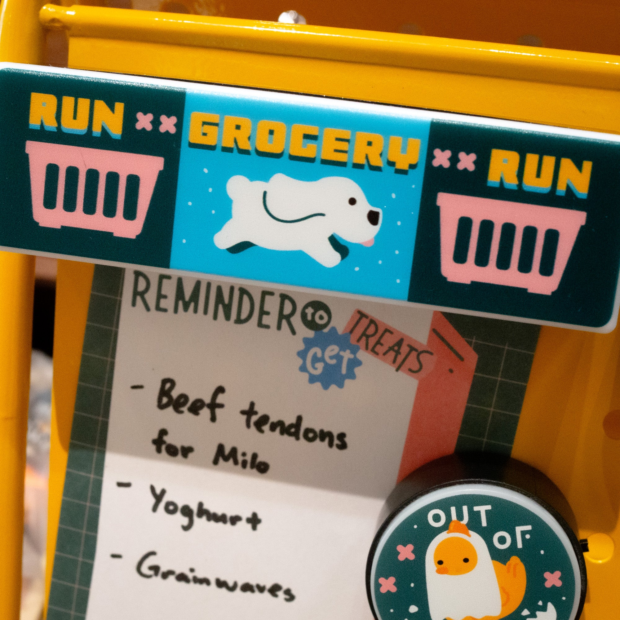Run Grocery Run Magnet Light Bar