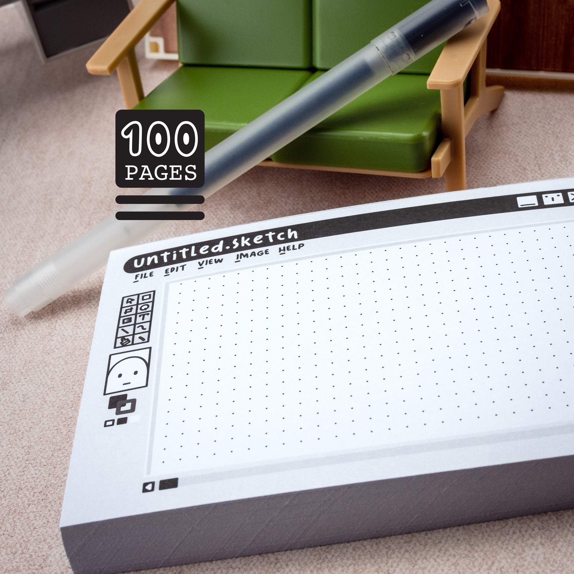 Untitled Sketch tear-off notepad