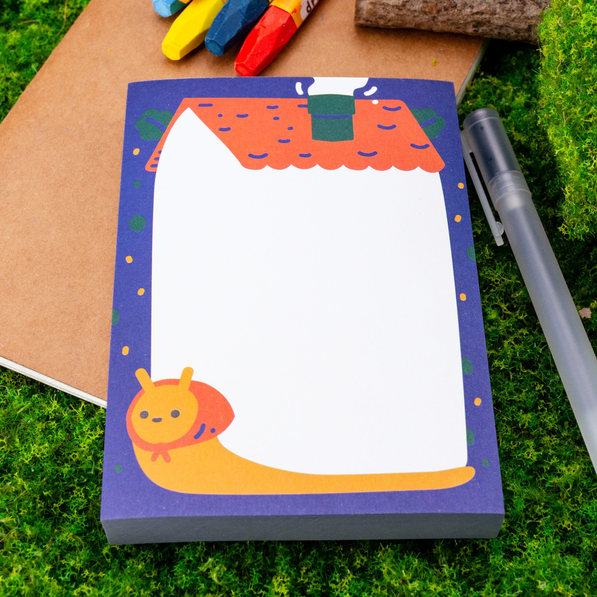 Snail Home tear-off notepad