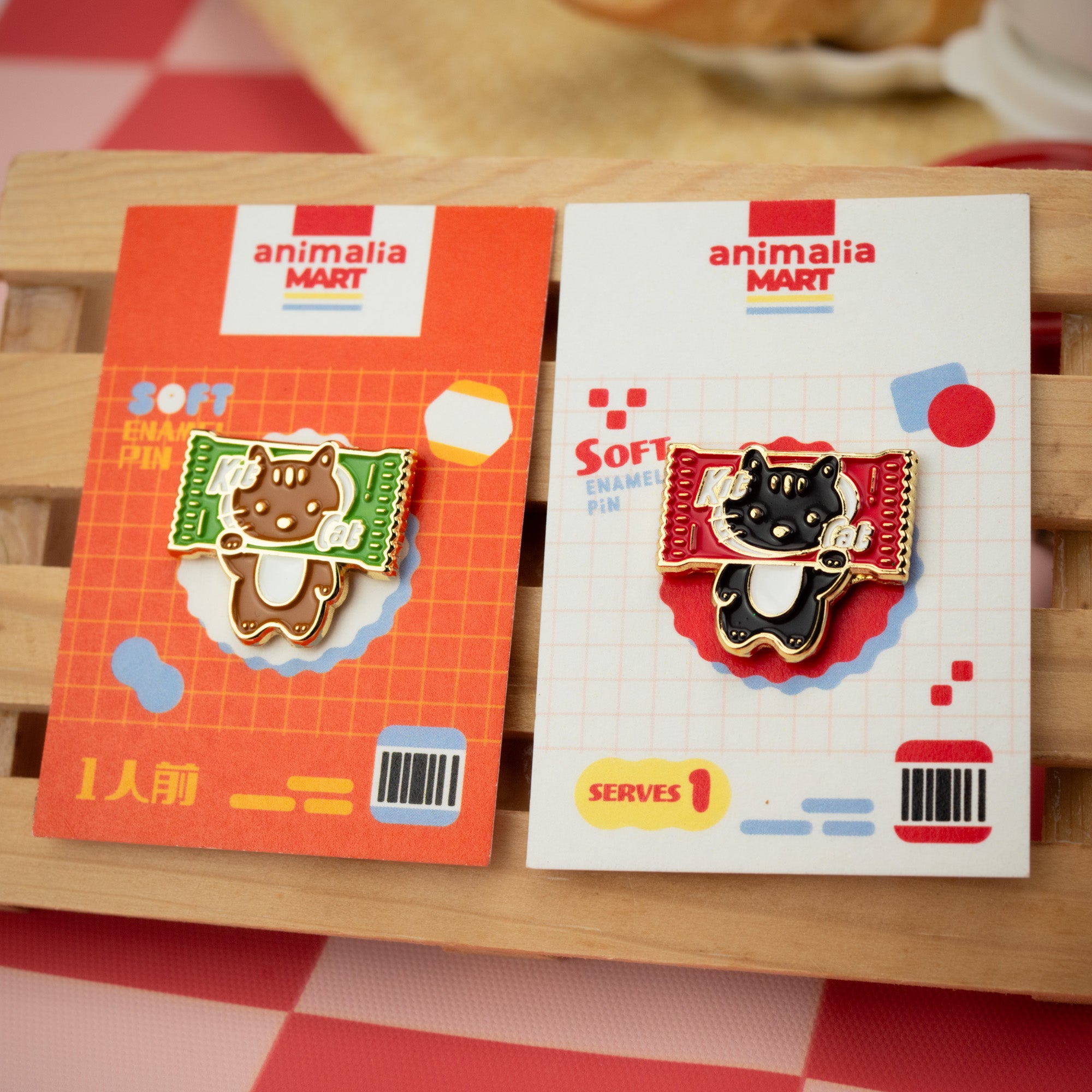 Kit Cat Enamel Pin