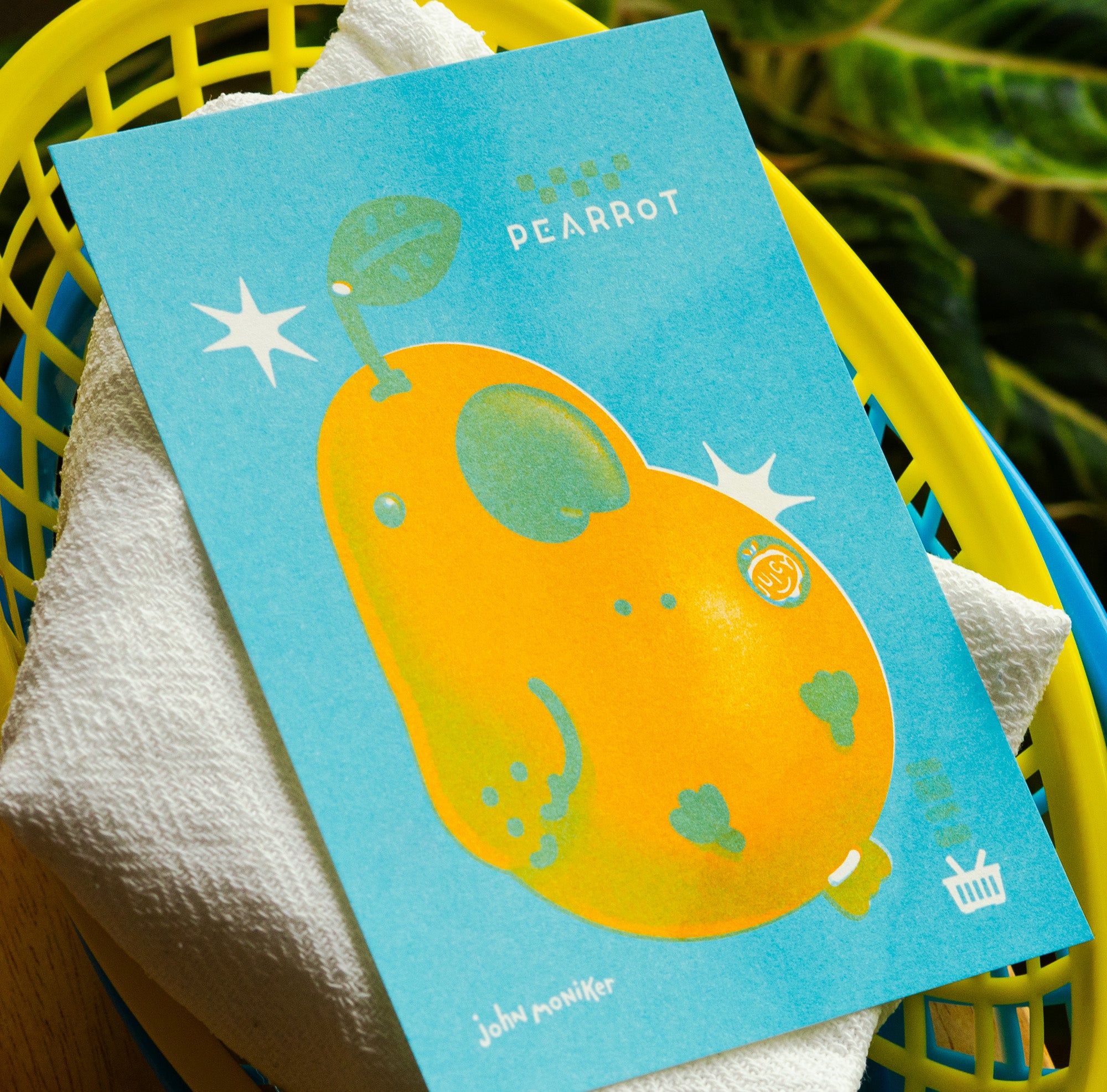 Pearrot A6 Riso Print