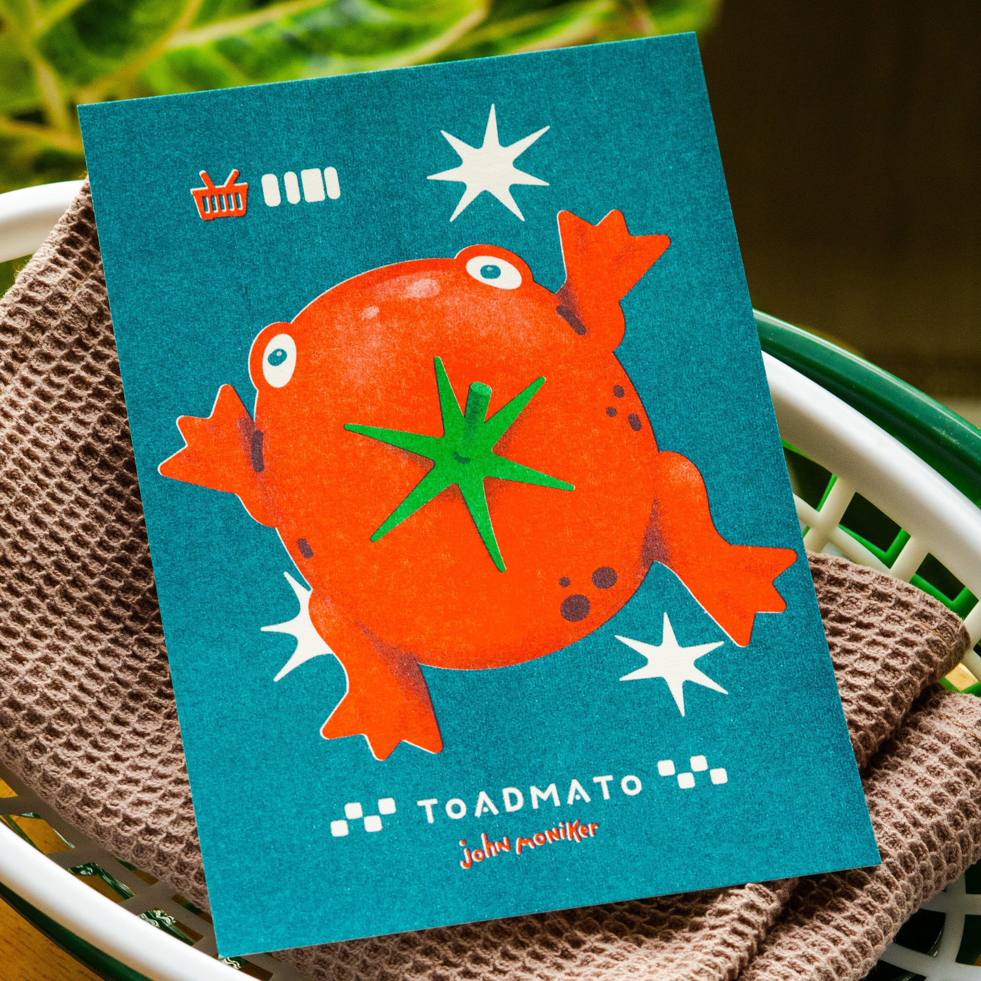 Toadmato A6 Riso Print