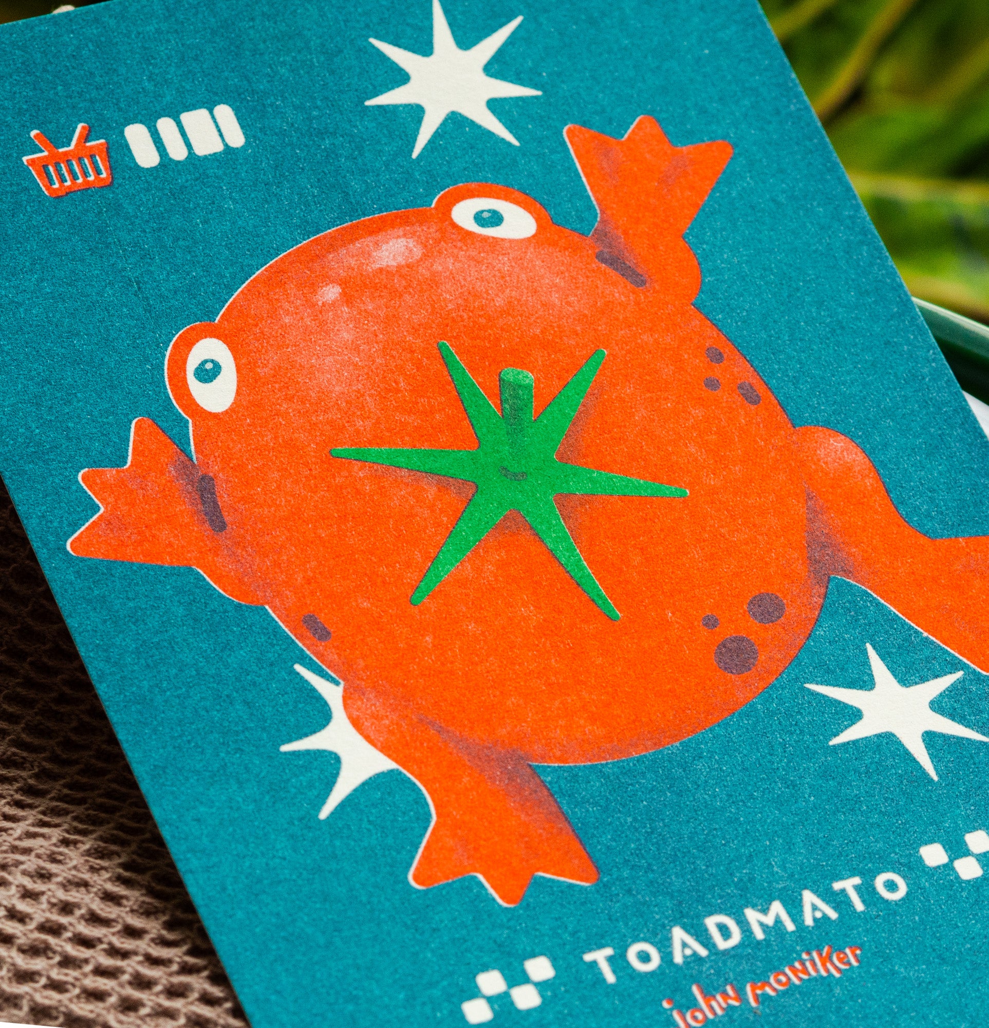 Toadmato A6 Riso Print