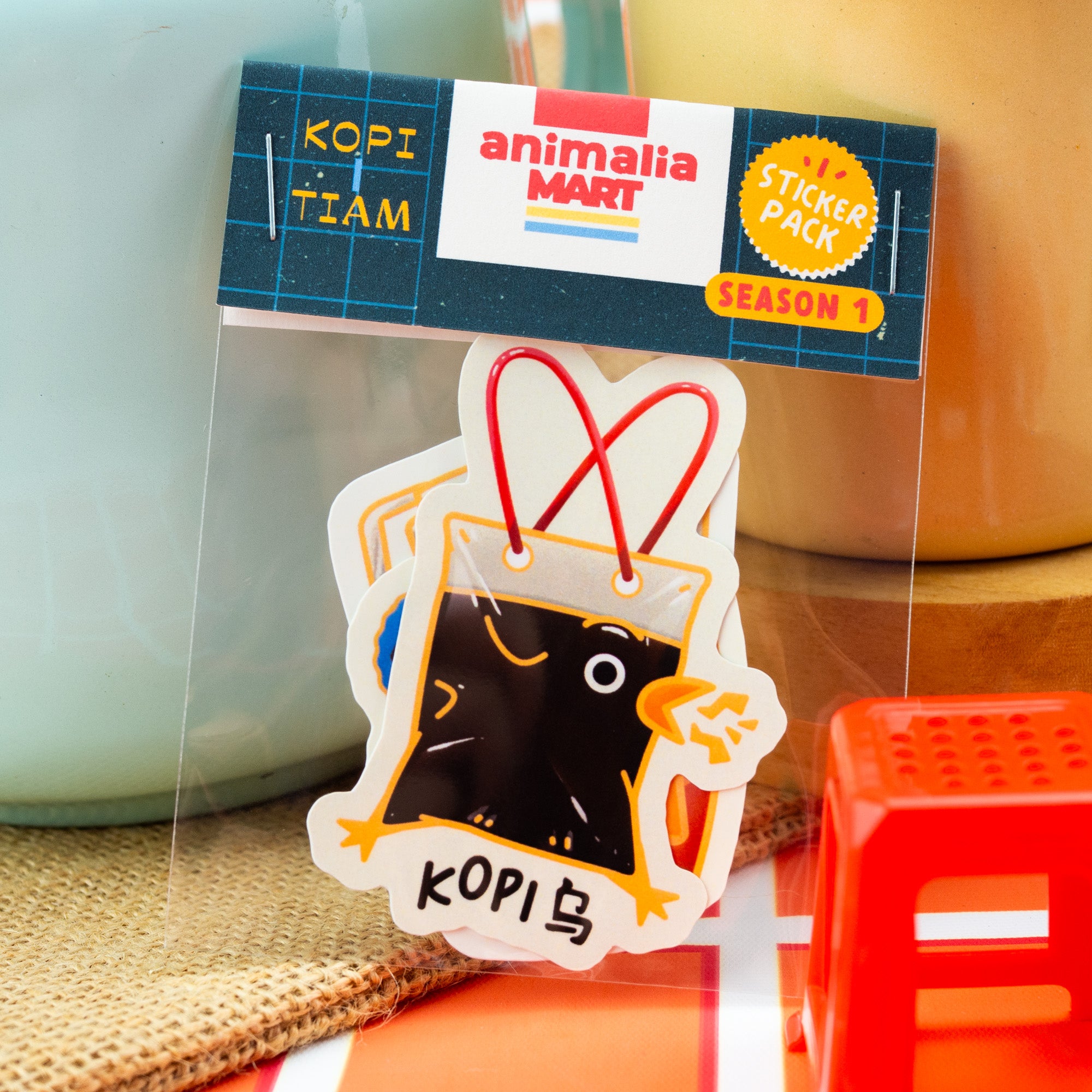 Singapore Kopitiam Sticker Pack Season 1