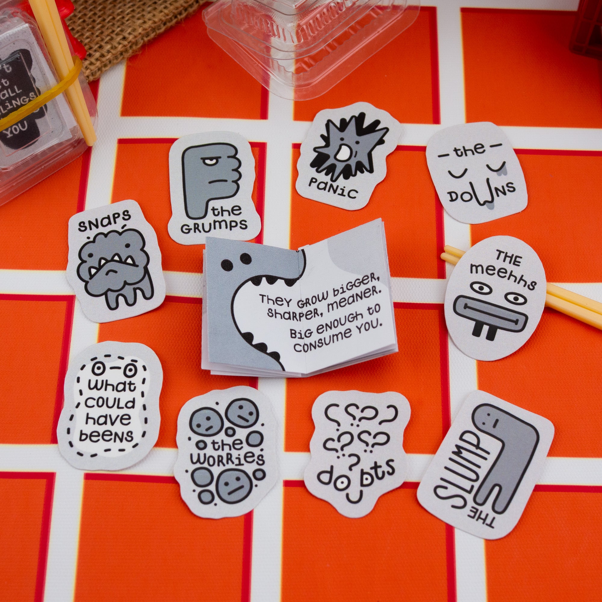 Takeaway Zine - Don’t Let Small Feelings Consume You