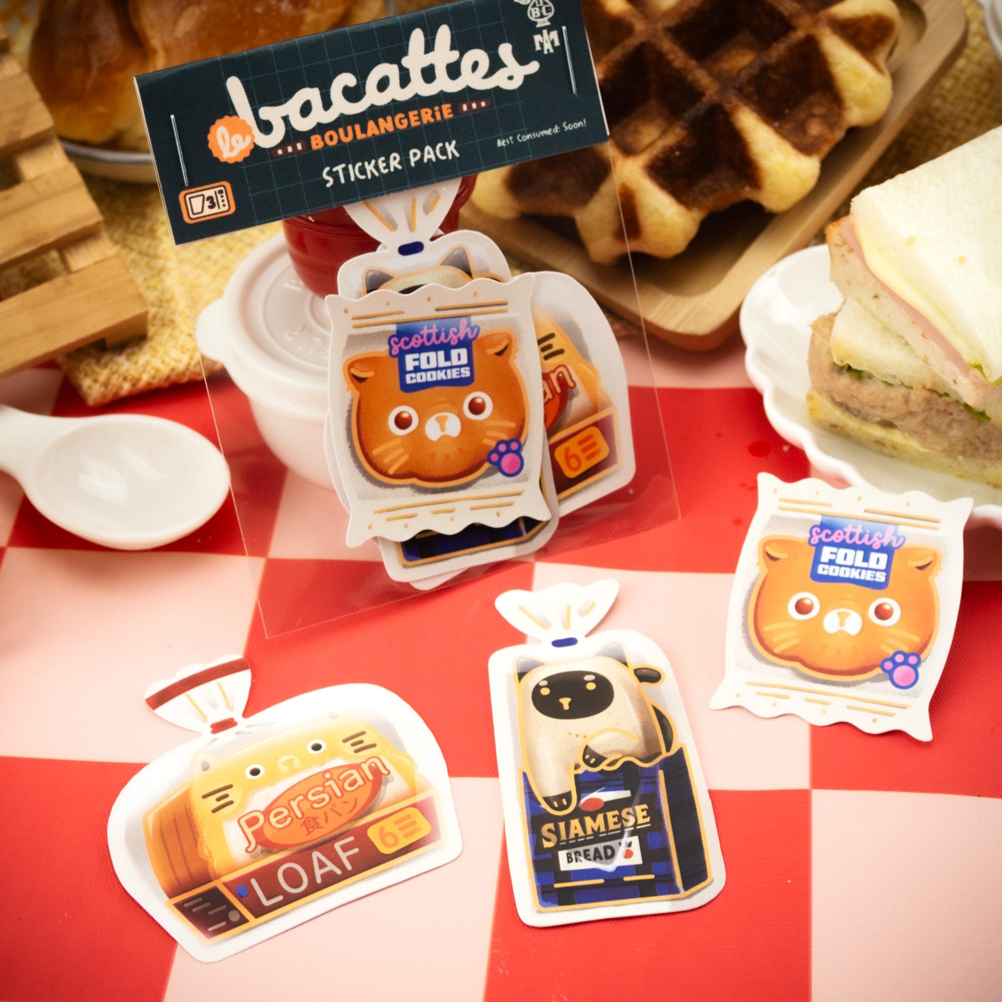Cat Breads Sticker Pack Season 1