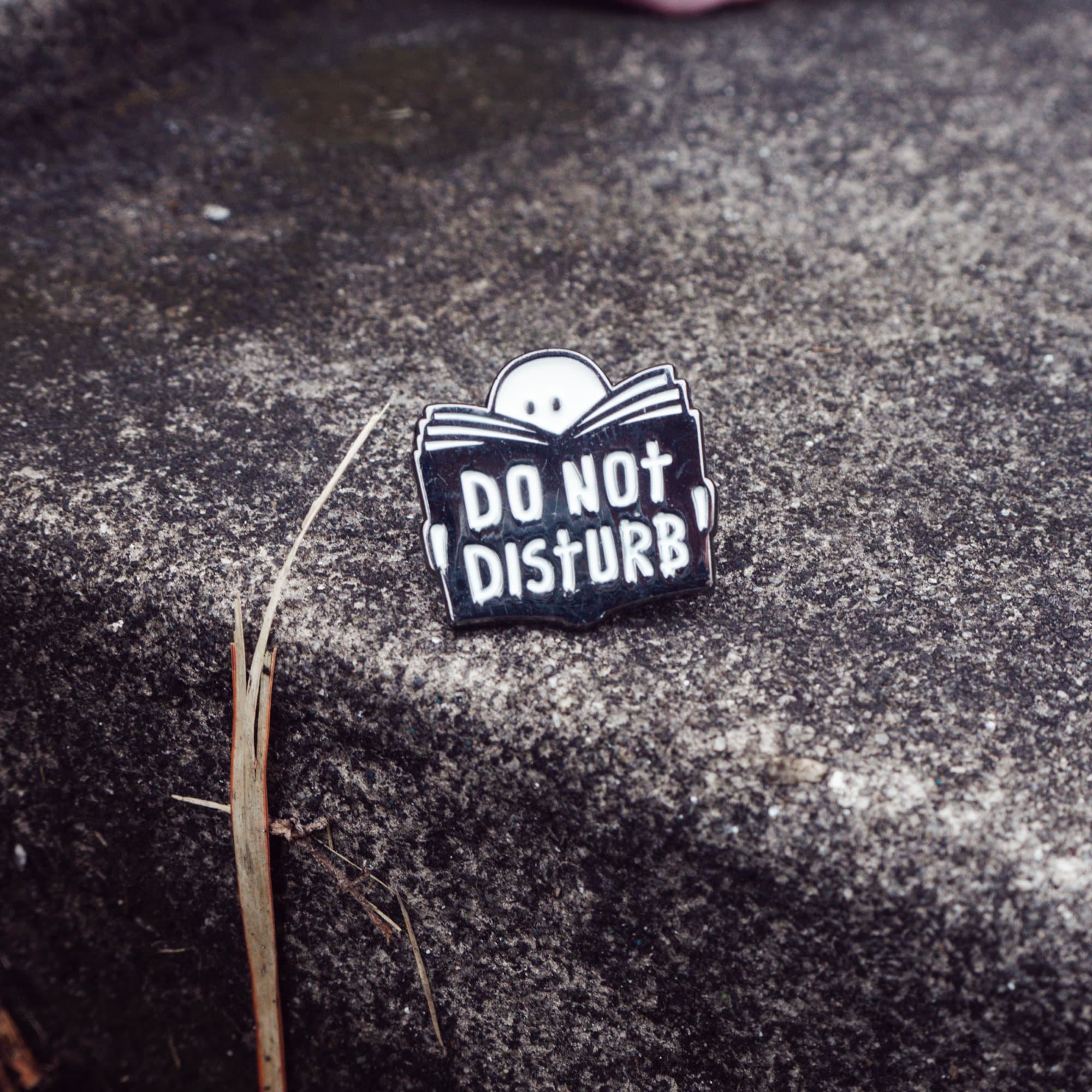 Do Not Disturb Enamel Pin