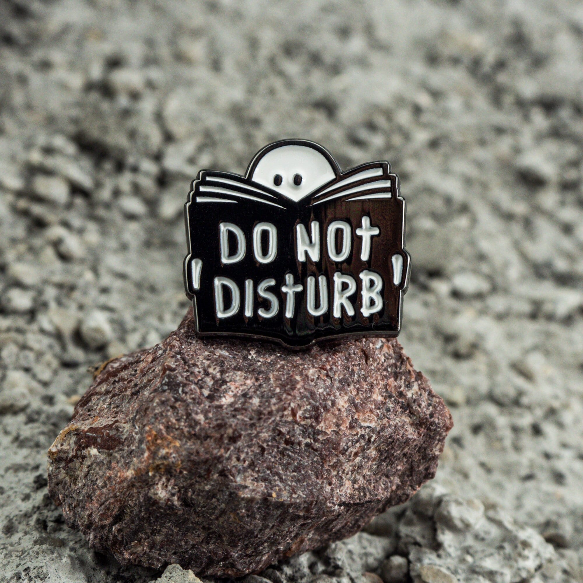 Do Not Disturb Enamel Pin
