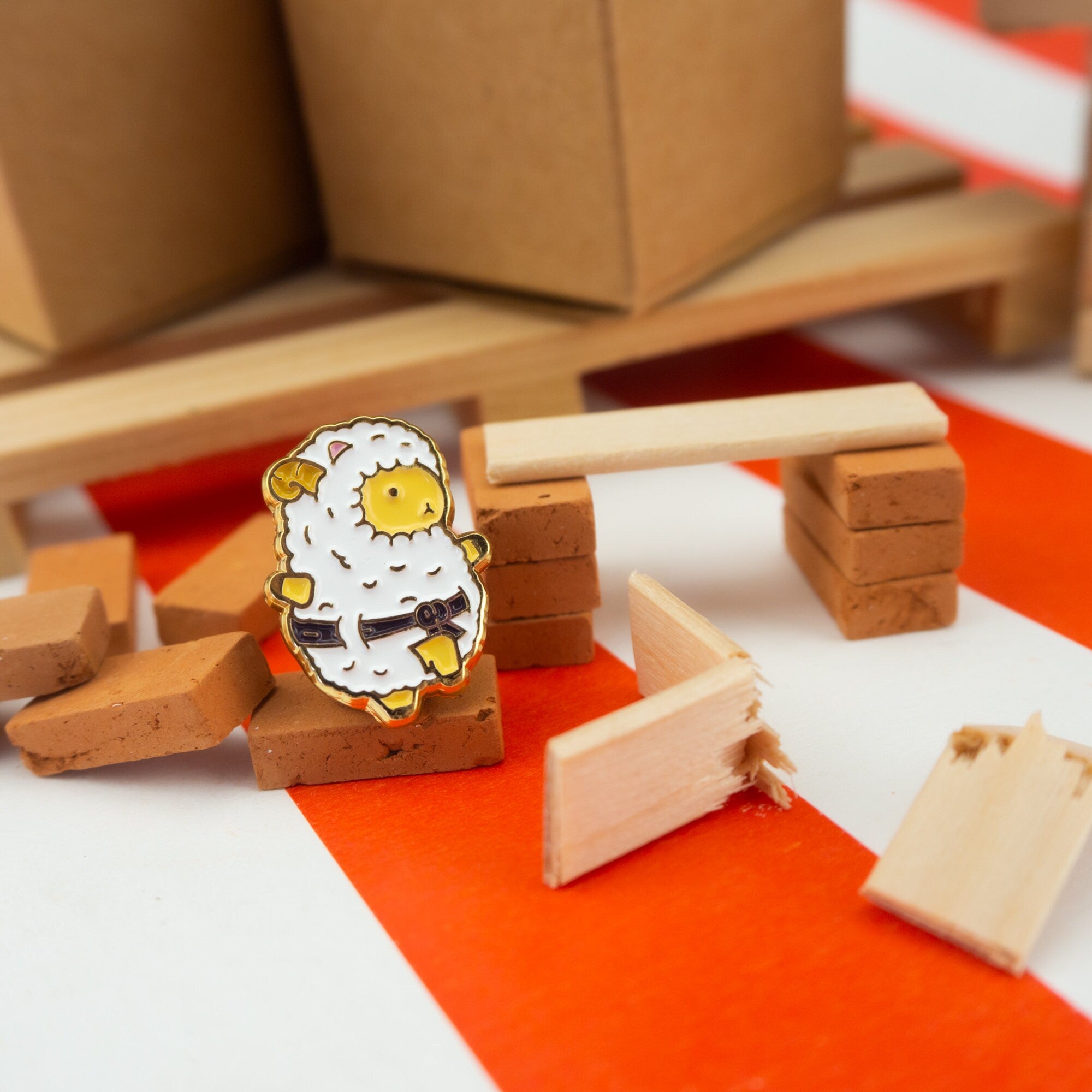 Karate Kid Enamel Pin