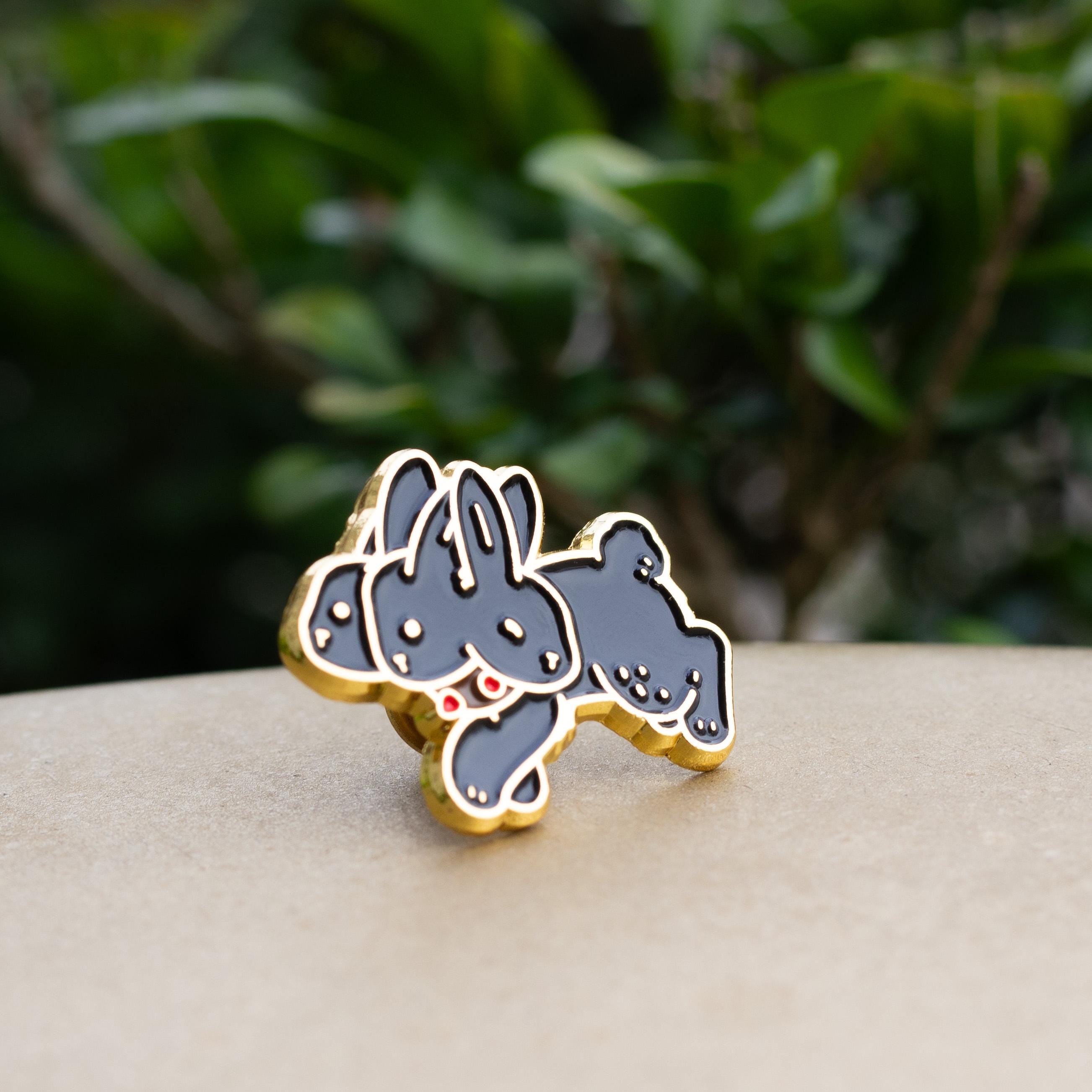 Harerebus Enamel Pin