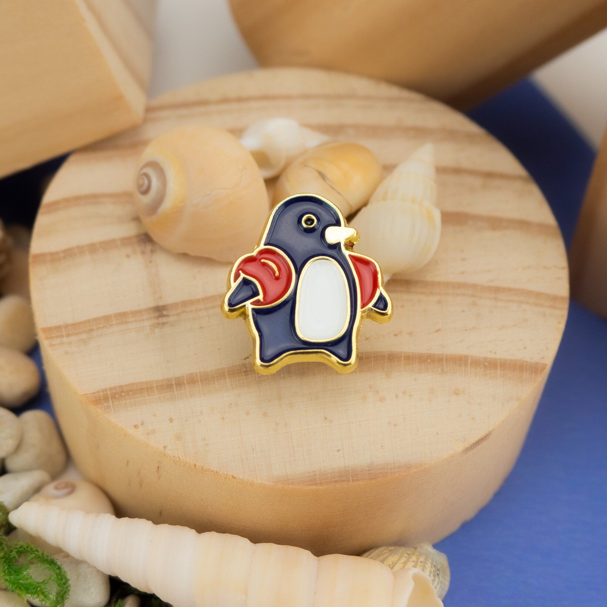 Paro Penguin Enamel Pin
