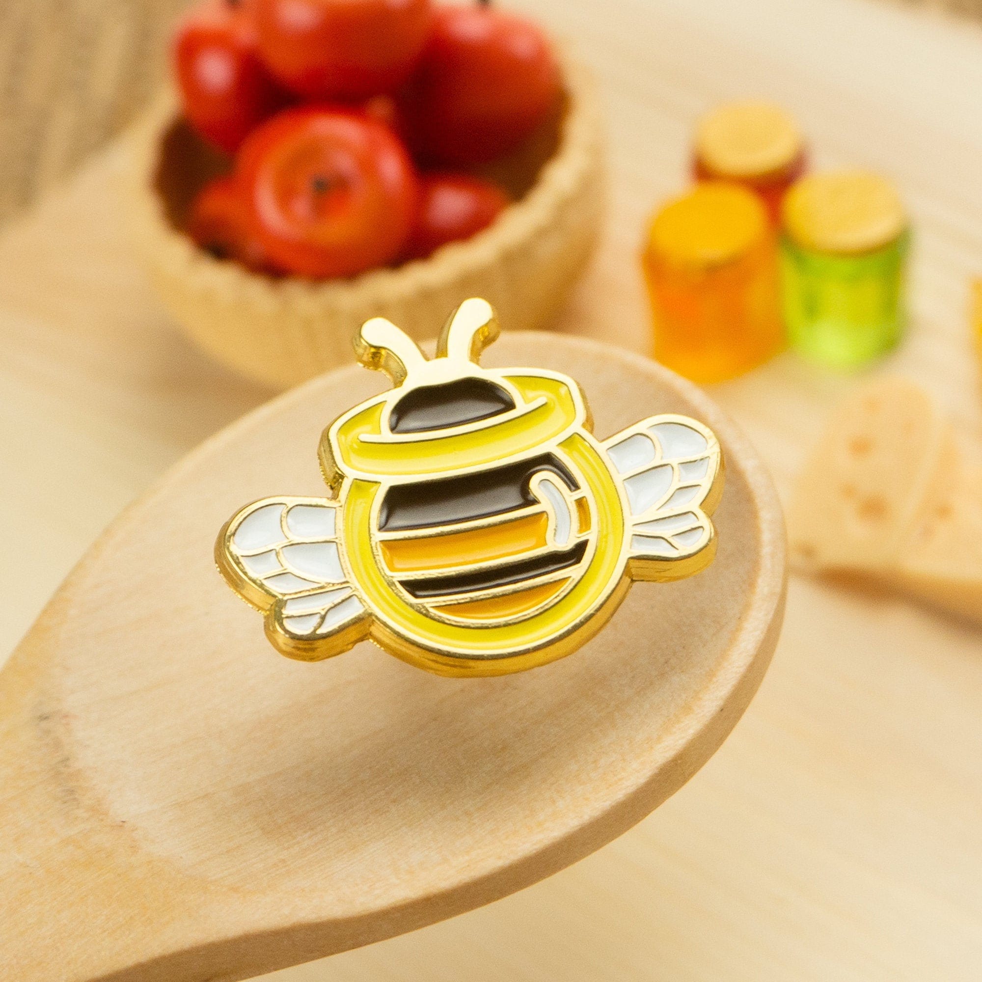 Cute Honey Bee Enamel Pin