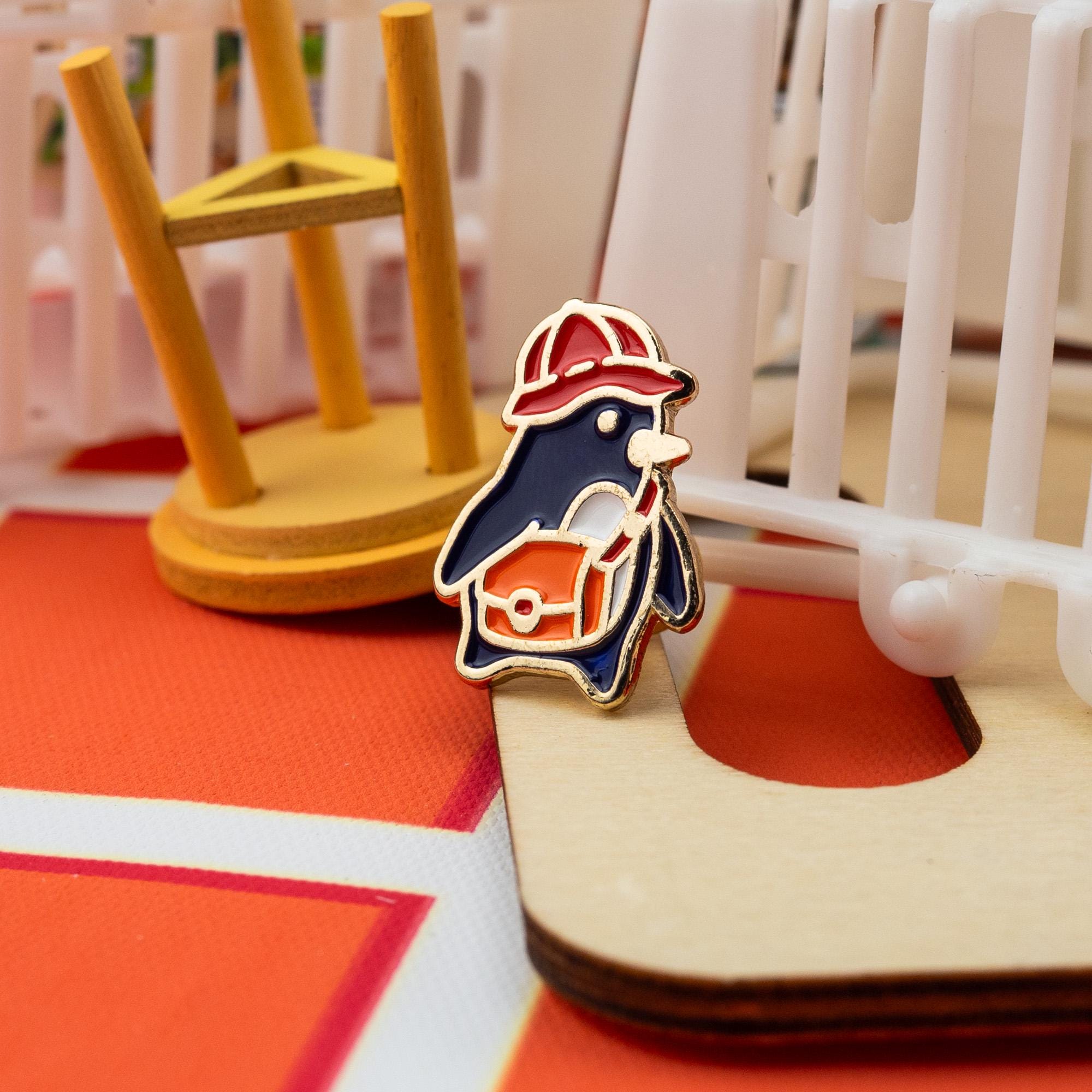 Paro Penguin Student Enamel Pin