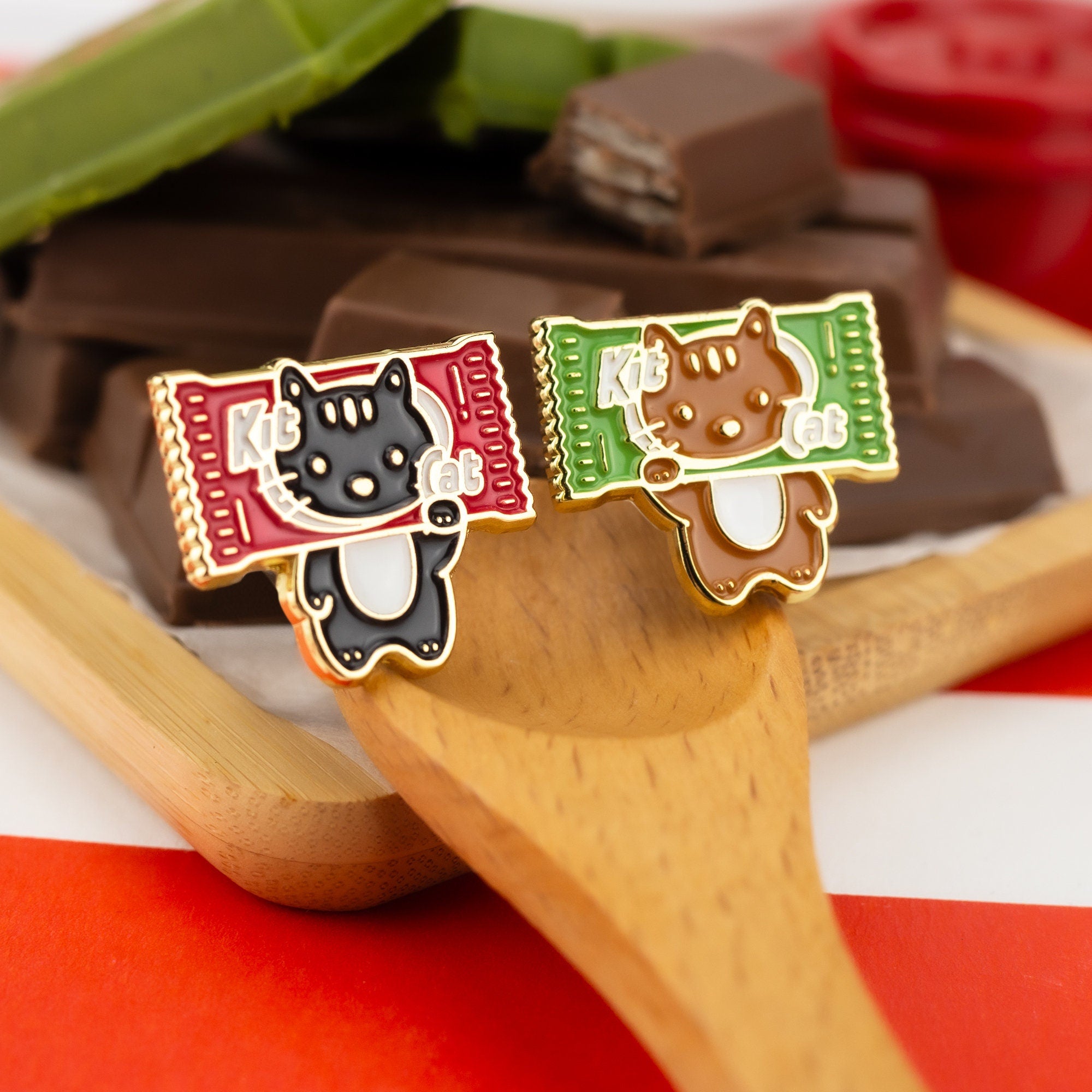 Kit Cat Enamel Pin