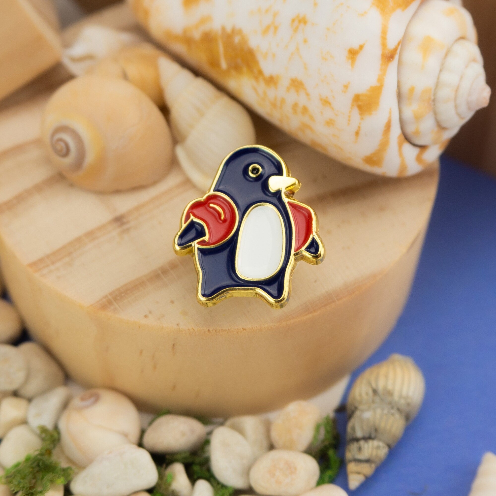 Paro Penguin Enamel Pin
